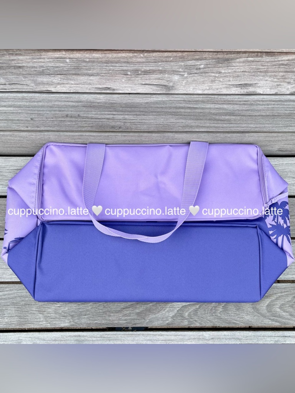 2 NWT✨Trader Joe’s 2026 Limited Edition Lilac Purple Rain Insulated Cooler Totes - Picture 5 of 8